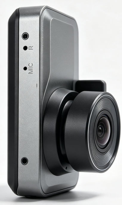 Axiom 4K Duo dash cam, front view